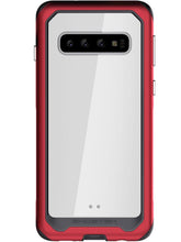 Cargar imagen en el visor de la galería, Galaxy S10 Military Grade Aluminum Case | Atomic Slim 2 Series [Red] (Color in image: Black)
