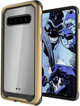 Load image into Gallery viewer, Galaxy S10 Military Grade Aluminum Case | Atomic Slim 2 Series [Gold] (Color in image: Gold)
