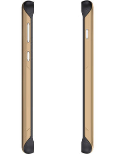 Galaxy S10 Military Grade Aluminum Case | Atomic Slim 2 Series [Gold] (Color in image: Red)