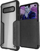 Cargar imagen en el visor de la galería, Galaxy S10 Wallet Case | Exec 3 Series [Grey] (Color in image: Grey)
