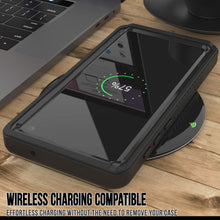 Cargar imagen en el visor de la galería, Galaxy S10+ Plus Water/Shockproof With Screen Protector Case [Black] (Color in image: Pink)
