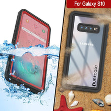 Load image into Gallery viewer, Galaxy S10+ Plus Water/Shock/Snowproof Slim Screen Protector Case [Red] (Color in image: Purple)
