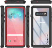 Load image into Gallery viewer, Galaxy S10+ Plus Water/Shock/Snowproof Slim Screen Protector Case [Red] (Color in image: Pink)
