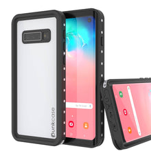 Cargar imagen en el visor de la galería, Funda impermeable Galaxy A10e, Punkcase StudStar Blanca Delgada a prueba de agua 6.6ft IP68 a prueba de golpes/nieve

