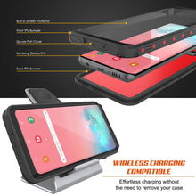 Cargar imagen en el visor de la galería, Galaxy S10 Waterproof Case PunkCase StudStar Red Thin 6.6ft Underwater IP68 Shock/Snow Proof (Color in image: white)
