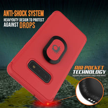 Cargar imagen en el visor de la galería, Galaxy S10e Case, Punkcase Magnetix Protective TPU Cover W/ Kickstand, Sceen Protector[Red] 
