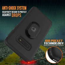 Cargar imagen en el visor de la galería, Galaxy S10e Case, Punkcase Magnetix Protective TPU Cover W/ Kickstand, Sceen Protector[Black] 
