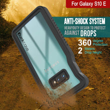 Cargar imagen en el visor de la galería, Galaxy S10 Water/Shockproof With Screen Protector Case [Black] (Color in image: Light Green)
