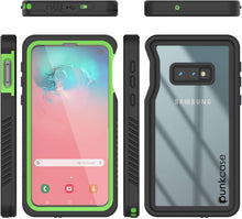 Cargar imagen en el visor de la galería, Galaxy S10 Water/Shockproof Screen Protector Case [Light Green] (Color in image: Red)
