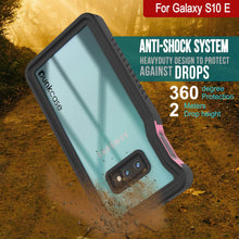 Cargar imagen en el visor de la galería, Galaxy S10 Water/Shock/Snowproof Slim Screen Protector Case [Pink] (Color in image: Black)
