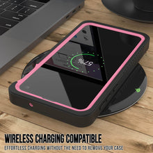 Cargar imagen en el visor de la galería, Galaxy S10 Water/Shock/Snowproof Slim Screen Protector Case [Pink] (Color in image: Teal)
