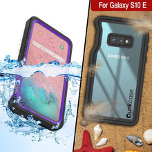 Cargar imagen en el visor de la galería, Galaxy S10 Water/Shockproof Slim Screen Protector Case [Purple] (Color in image: Light blue)
