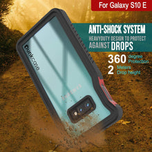 Cargar imagen en el visor de la galería, Galaxy S10 Water/Shock/Snowproof Slim Screen Protector Case [Red] (Color in image: Black)
