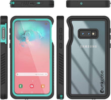Cargar imagen en el visor de la galería, Galaxy S10 Water/Shock/Snowproof | Screen Protector Case [Teal] (Color in image: White)
