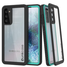 Cargar imagen en el visor de la galería, Galaxy S20 FE Water/Shock/Snowproof [Extreme Series]  Screen Protector Case [Teal] (Color in image: Teal)
