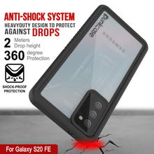 Cargar imagen en el visor de la galería, ANTI-SHOCK SYSTEM HEAVYDUTY DESIGN TO PROTECT AGAINST DROPS Meters Drop height 3 6 deg ree Protection Y SHOCK-PROOF PROTECTION For Galaxy S20 FE (Color in image: Light blue)

