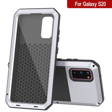 Cargar imagen en el visor de la galería, Galaxy s20 Metal Case, Heavy Duty Military Grade Rugged Armor Cover [White] (Color in image: Red)
