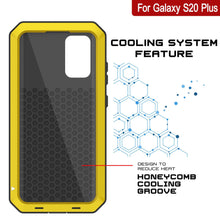 Load image into Gallery viewer, Galaxy s20+ Plus Metal Case, Heavy Duty Military Grade Rugged Armor Cover [Neon] (Color in image: Gold)
