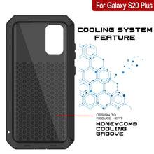 Load image into Gallery viewer, Galaxy s20+ Plus Metal Case, Heavy Duty Military Grade Rugged Armor Cover [Black] (Color in image: Neon)
