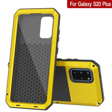 Load image into Gallery viewer, Galaxy s20+ Plus Metal Case, Heavy Duty Military Grade Rugged Armor Cover [Neon] (Color in image: Red)
