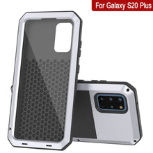 Load image into Gallery viewer, Galaxy s20+ Plus Metal Case, Heavy Duty Military Grade Rugged Armor Cover [White] (Color in image: Red)
