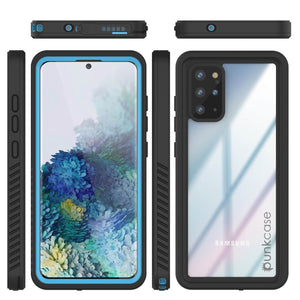 Galaxy S20+ Plus Water/Shock/Snow/dirt proof [Extreme Series] Slim Case [Light Blue] (Color in image: Red)