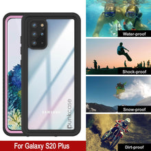 Load image into Gallery viewer, Galaxy S20+ Plus Water/Shock/Snowproof [Extreme Series] Slim Screen Protector Case [Pink] (Color in image: Red)
