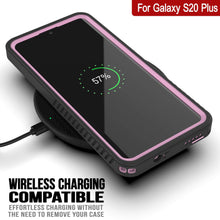Load image into Gallery viewer, Galaxy S20+ Plus Water/Shock/Snowproof [Extreme Series] Slim Screen Protector Case [Pink] (Color in image: Light Green)
