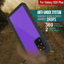 Load image into Gallery viewer, Galaxy S20+ Plus Waterproof Case PunkCase StudStar Purple Thin 6.6ft Underwater IP68 Shock/Snow Proof (Color in image: pink)
