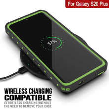 Load image into Gallery viewer, Galaxy S20+ Plus Waterproof Case PunkCase StudStar Light Green Thin 6.6ft Underwater IP68 ShockProof (Color in image: teal)
