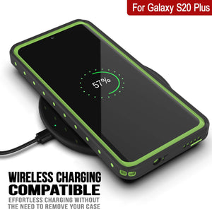 Galaxy S20+ Plus Waterproof Case PunkCase StudStar Light Green Thin 6.6ft Underwater IP68 ShockProof (Color in image: teal)