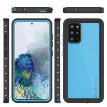 Load image into Gallery viewer, Galaxy S20+ Plus Waterproof Case PunkCase StudStar Light Blue Thin 6.6ft Underwater IP68 ShockProof (Color in image: purple)
