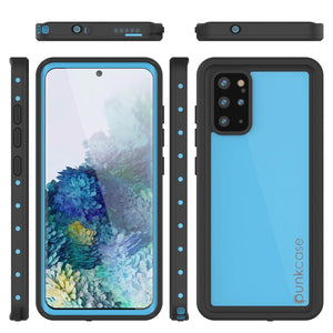 Galaxy S20+ Plus Waterproof Case PunkCase StudStar Light Blue Thin 6.6ft Underwater IP68 ShockProof (Color in image: purple)