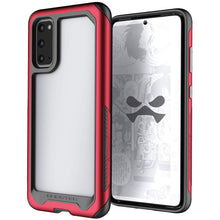Cargar imagen en el visor de la galería, Galaxy S20 Military Grade Aluminum Case | Atomic Slim Series [Red] (Color in image: Red)

