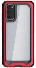 Cargar imagen en el visor de la galería, Galaxy S20 Military Grade Aluminum Case | Atomic Slim Series [Red] 
