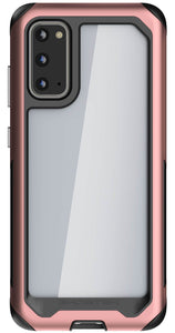 Galaxy S20 Military Grade Aluminum Case | Atomic Slim Series [Pink] 