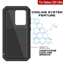 Load image into Gallery viewer, Galaxy S20 Ultra Metal Case, Heavy Duty Military Grade Rugged Armor Cover [Black] (Color in image: White)
