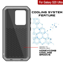 Load image into Gallery viewer, Galaxy S20 Ultra Metal Case, Heavy Duty Military Grade Rugged Armor Cover [Silver] (Color in image: Neon)
