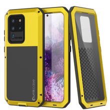 Load image into Gallery viewer, Galaxy S20 Ultra Metal Case, Heavy Duty Military Grade Rugged Armor Cover [Neon] (Color in image: Neon)
