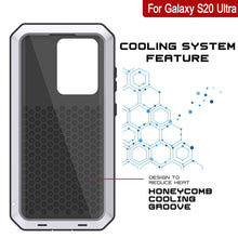 Load image into Gallery viewer, Galaxy S20 Ultra Metal Case, Heavy Duty Military Grade Rugged Armor Cover [White] (Color in image: Red)
