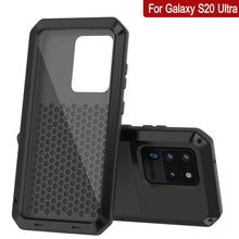 Load image into Gallery viewer, Galaxy S20 Ultra Metal Case, Heavy Duty Military Grade Rugged Armor Cover [Black] (Color in image: Red)
