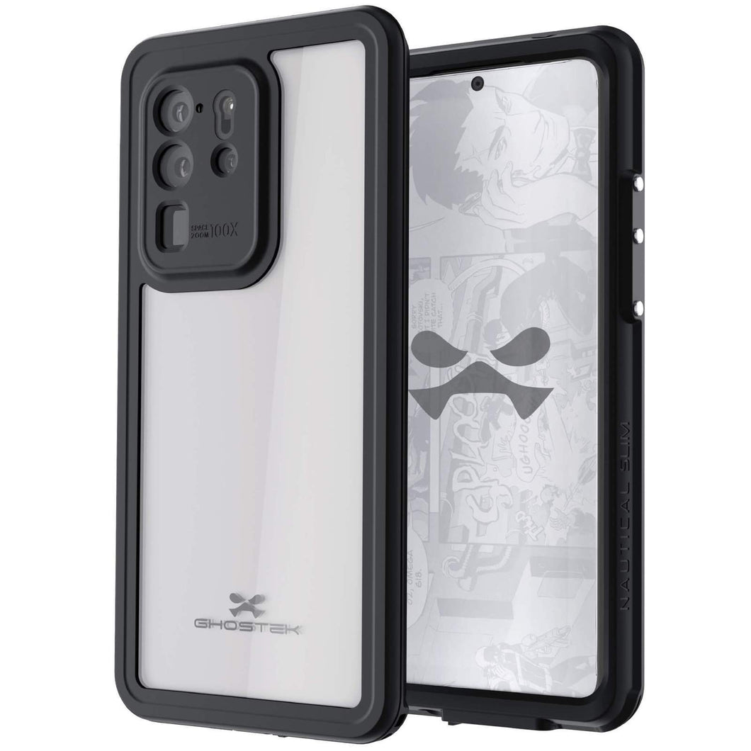 Galaxy S20 Ultra Rugged Waterproof Case | Nautical Series [Clear] (Color in image: Clear)