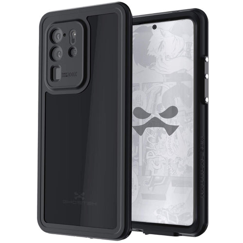 Galaxy S20 Ultra Rugged Waterproof Case | Nautical Series [Black] (Color in image: Black)