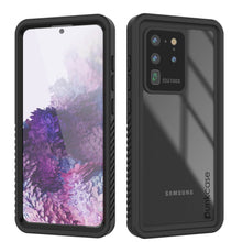 Cargar imagen en el visor de la galería, Galaxy S20 Ultra Water/Shockproof [Extreme Series] With Screen Protector Case [Black] (Color in image: Black)
