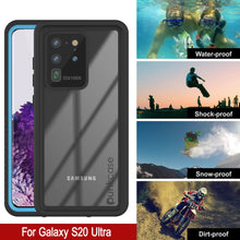 Load image into Gallery viewer, Galaxy S20 Ultra Water/Shock/Snow/dirt proof [Extreme Series] Slim Case [Light Blue] (Color in image: Teal)

