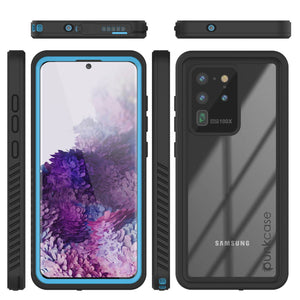 Galaxy S20 Ultra Water/Shock/Snow/dirt proof [Extreme Series] Slim Case [Light Blue] (Color in image: Red)