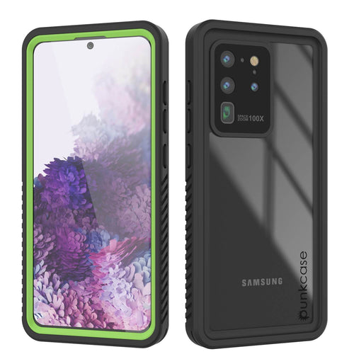 Galaxy S20 Ultra Water/Shockproof [Extreme Series] Screen Protector Case [Light Green] (Color in image: Light Green)