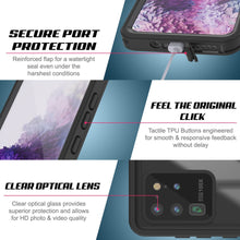 Load image into Gallery viewer, Galaxy S20 Ultra Water/Shock/Snowproof [Extreme Series] Slim Screen Protector Case [Pink] (Color in image: Teal)
