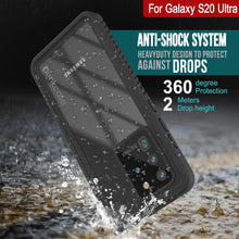 Load image into Gallery viewer, Galaxy S20 Ultra Water/Shockproof [Extreme Series] Slim Screen Protector Case [Purple] (Color in image: Light blue)

