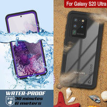 Load image into Gallery viewer, Galaxy S20 Ultra Water/Shockproof [Extreme Series] Slim Screen Protector Case [Purple] (Color in image: White)
